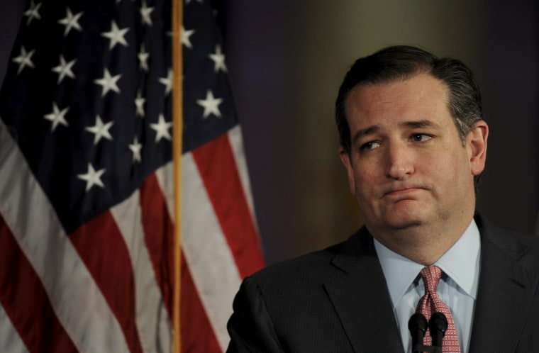 Image: Republican U.S. presidential candidate Senator Ted Cruz attends a Pennsylvania campaign kickoff event in Philadelphia