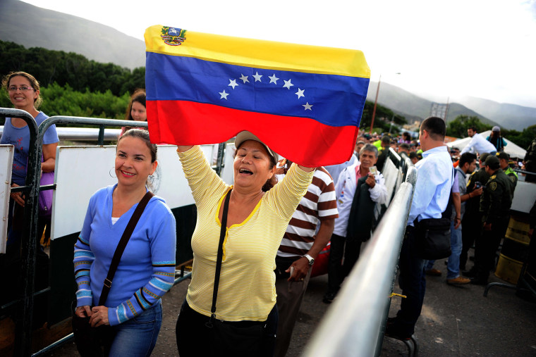 Image: VENEZUELA-COLOMBIA-ECONOMY-CRISIS-BORDER