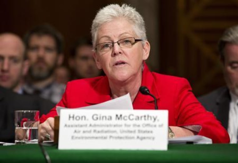 McCarthy testifies before Senate Environment and Public Works Committee hearing on nomination to be administrator of Environmental Protection Agency