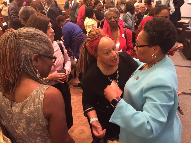 Ohio Congresswoman Marcia Fudge (D-Ohio) hosted an event entitled "The United States of Voting" in Cleveland on July 18.