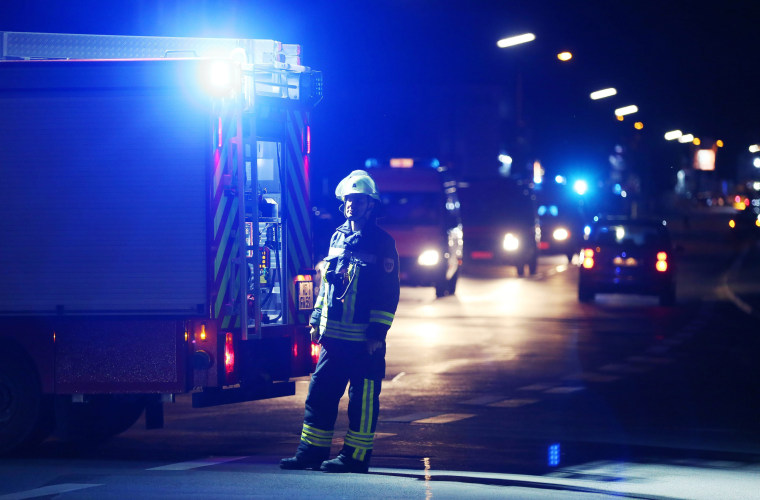 Image: Alleged axe attack on train in northern Bavaria