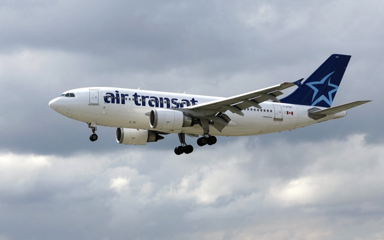 Image: An Air Transat Airbus A310 jetliner