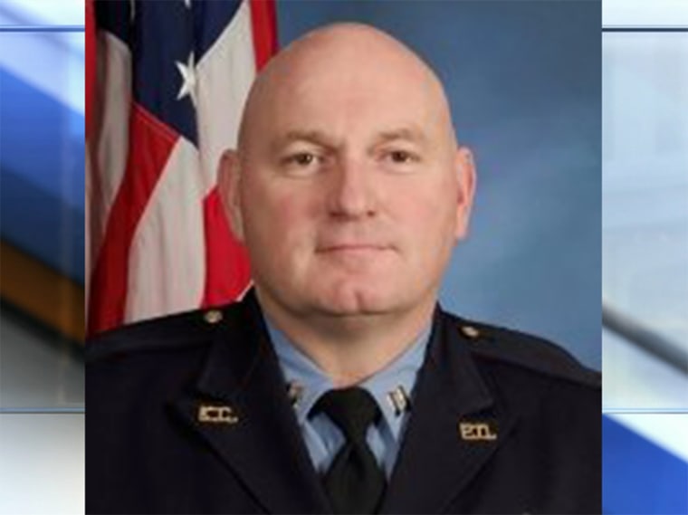 Kansas City, Kansas, police captain Robert David Melton has died following a shooting, July 19.
