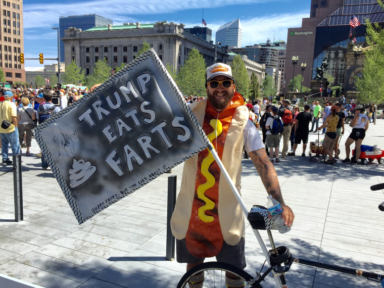 Michael Patrick, 41, a construction worker and musician from Cleveland.