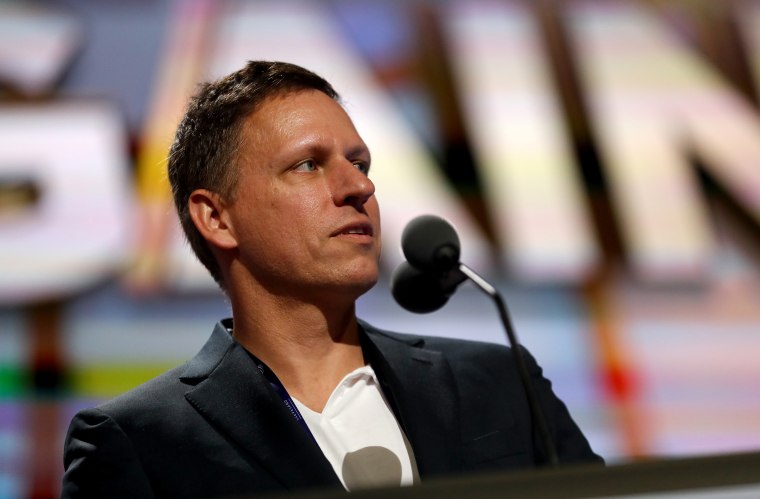 Thiel at 2016 Republican National Convention