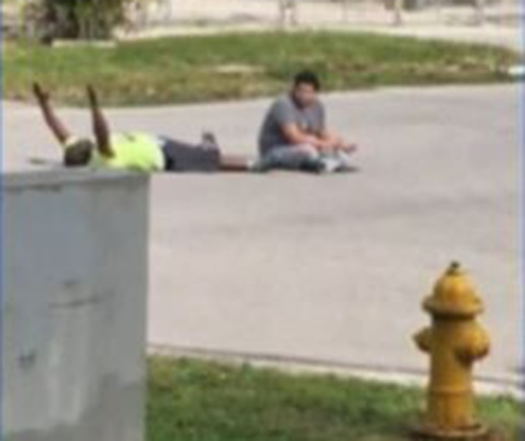 A new video has people asking why North Miami police shot a man who was working with an autistic man.