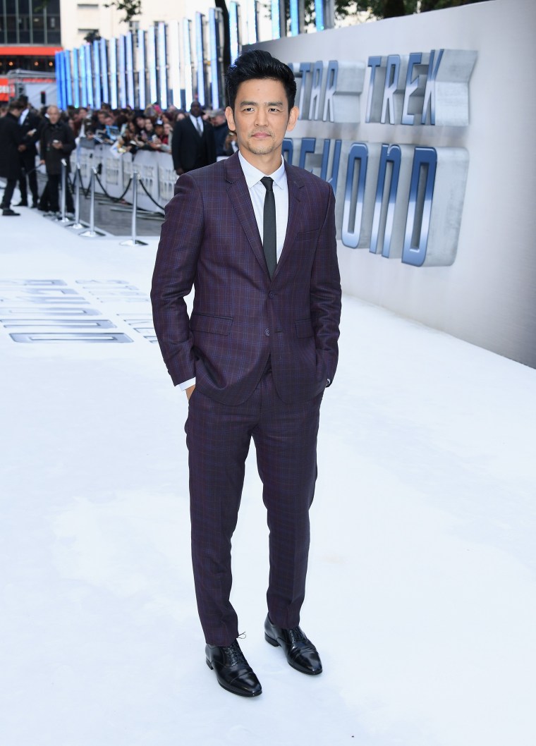 John Cho attends the UK Premiere of Paramount Pictures "Star Trek Beyond" in London, England.