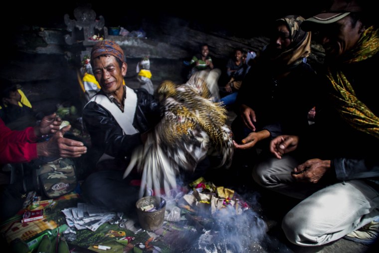 Image: Kasada Ceremony in Mount Bromo