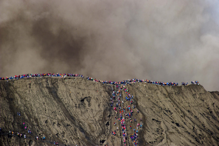 Image: Kasada Ceremony in Mount Bromo
