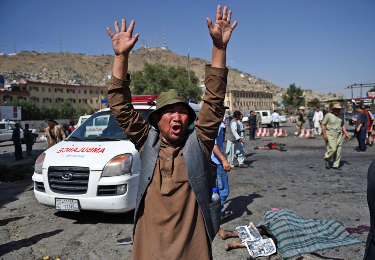 Image: AFGHANISTAN-UNREST-MINORITIES-PROTEST