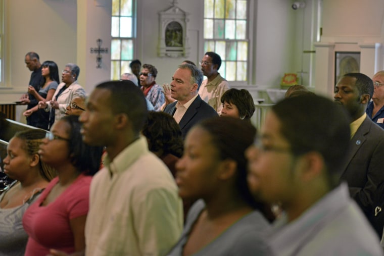 A Profile of Democrat Tim Kaine, Who is Running for U.S. Senator of Virginia.