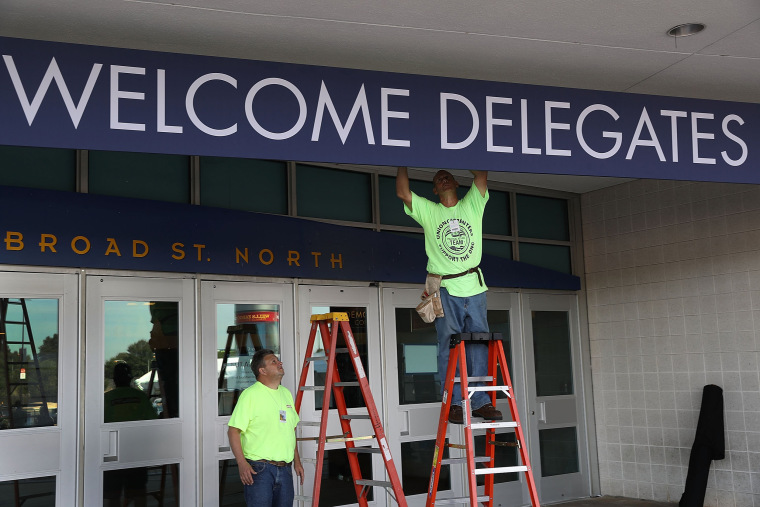 Image: Philadelphia Prepares To Host Democratic National Convention