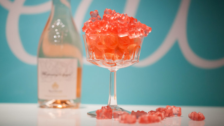 Rose Wine Gummy Bears at Sugarfina