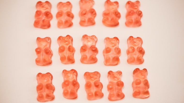 Rose Wine Gummy Bears at Sugarfina