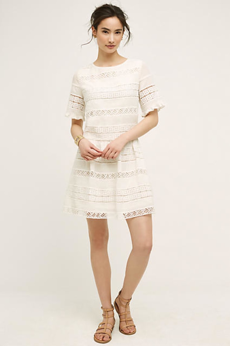 Anthropologie lace dress