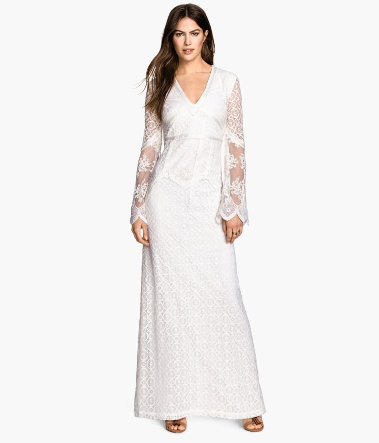 H&amp;M long lace dress