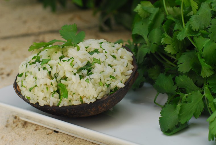 Coconut Rice and Cilantro by Jacqueline Kleis