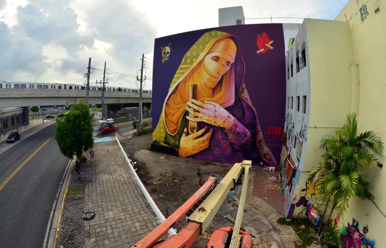 ITNI mural in San Juan, Puerto Rico, 2013