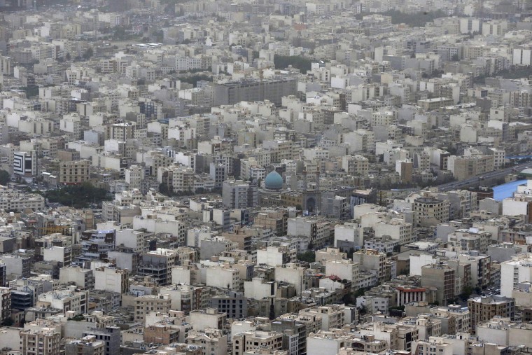 Image: General view of Tehran, Iran
