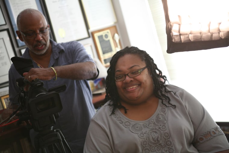 Bobby Shepherd and Crystal R. Emery, author of Changing the Face of Medicine.