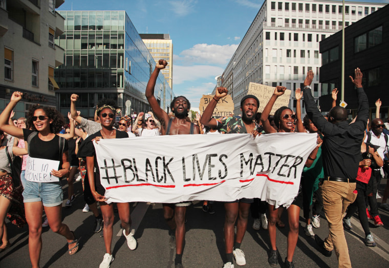 Image: Black Lives Matter Demonstration in Berlin