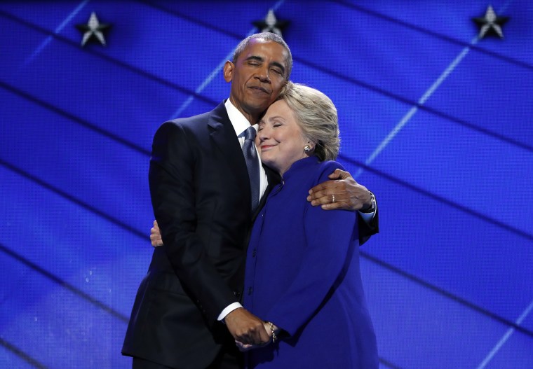 Image: Barack Obama, Hillary Clinton