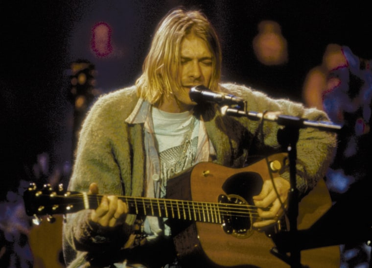 Kurt Cobain of Nirvana