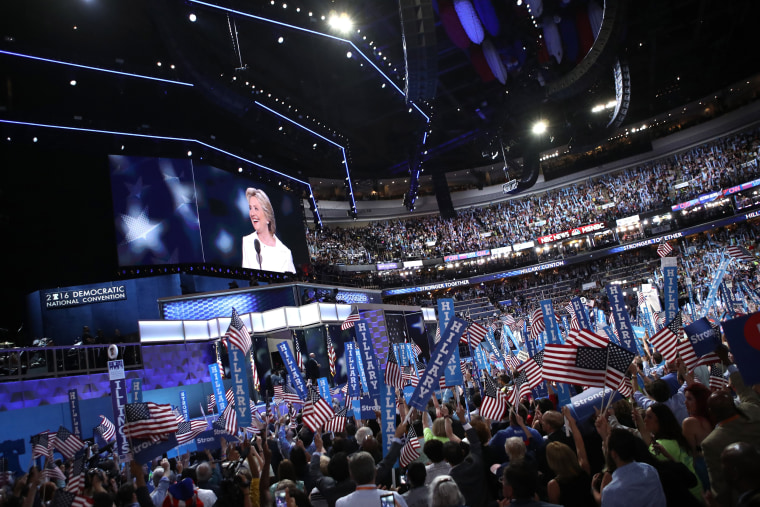 Image: Democratic National Convention: Day Four