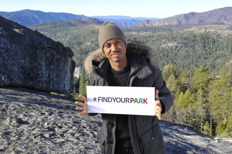 Terrence J at Yosemite National Park on April 2015.