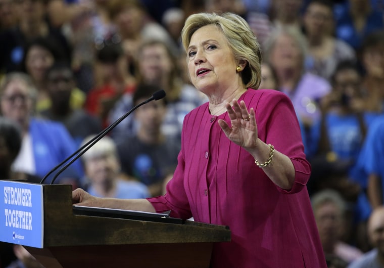Image: Hillary Clinton in Philadelphia
