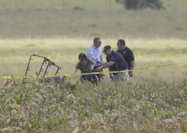 Image: Hot air balloon crash in Texas