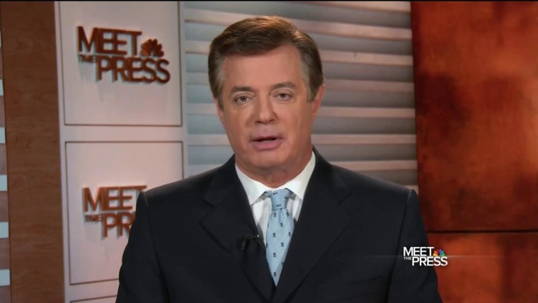 PAUL MANAFORT ON NBC'S MEET THE PRESS