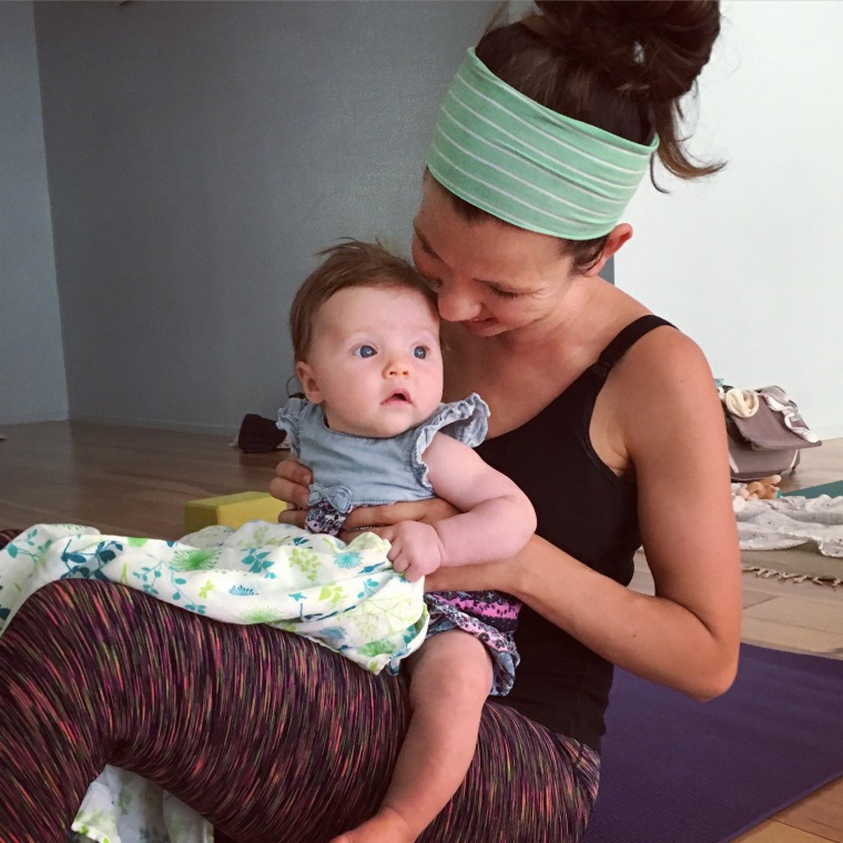 Carri Kessler and her daughter Margot