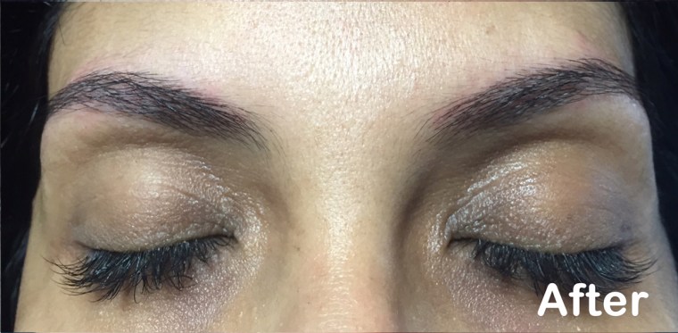 microblading, a new tattoo technique for eyebrows