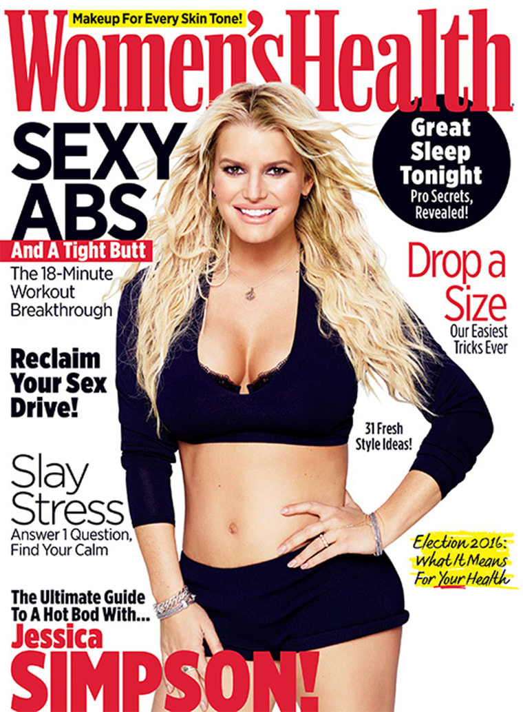 Jessica Simpson Looks Fit In Leggings & Crop Top After Weight Loss