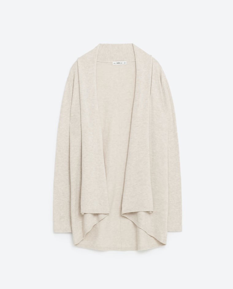 Zara draped cardigan