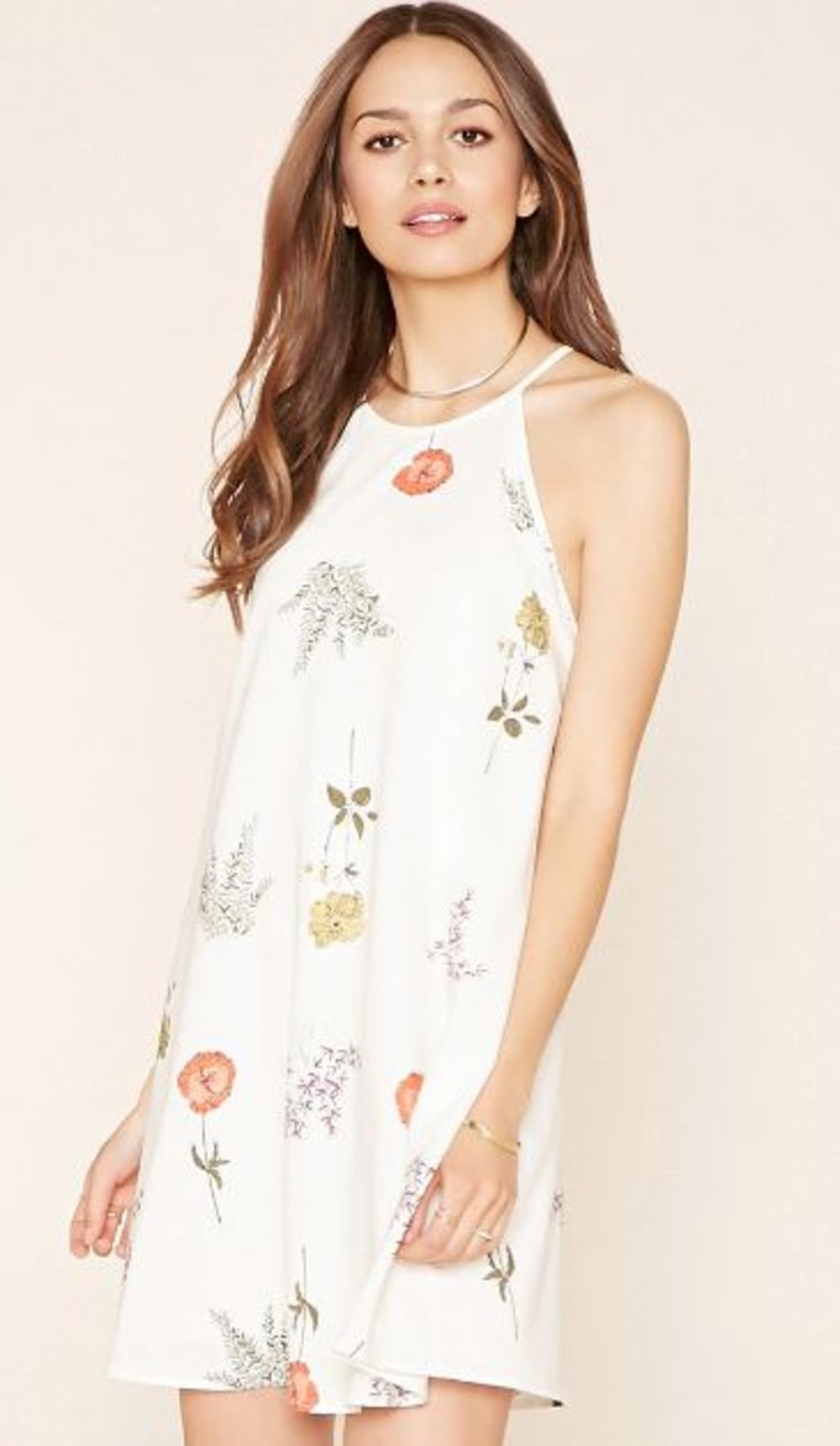 Forever 21 floral print dress