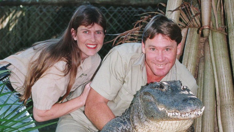 Terri and Steve Irwin