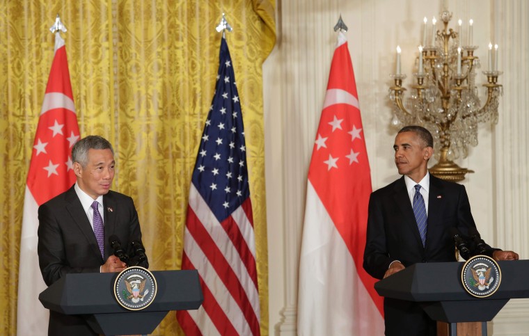 Image: US-SINGAPORE-DIPLOMACY