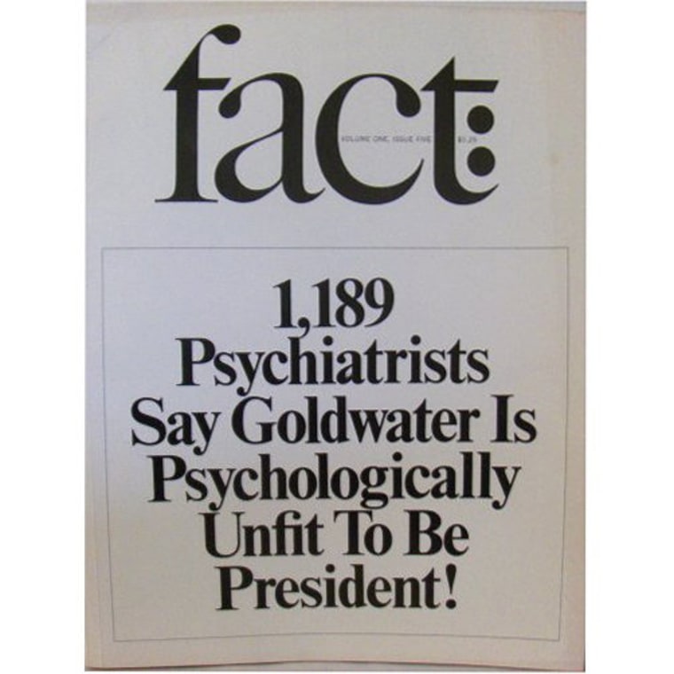Fact magazine, 1964