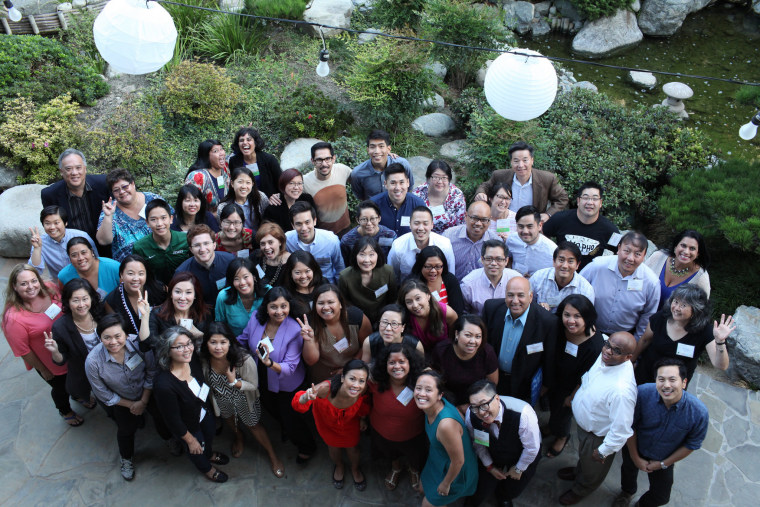 A group photo from the 2015 AAPIP National Giving Circle Convening. Giving circles have donated over $2.7 million since 2005, according to AAPIP.