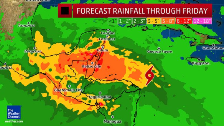 Tropical Storm Earl Expected to Be Hurricane When It Hits Belize, Mexico