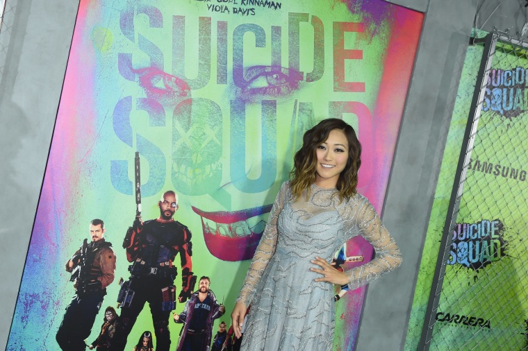 Karen Fukuhara attends the "Suicide Squad" World Premiere at The Beacon Theatre on August 1, 2016 in New York City.