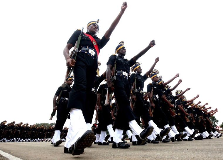 Image: India Army Recruits graduation ceremony in Bangalore