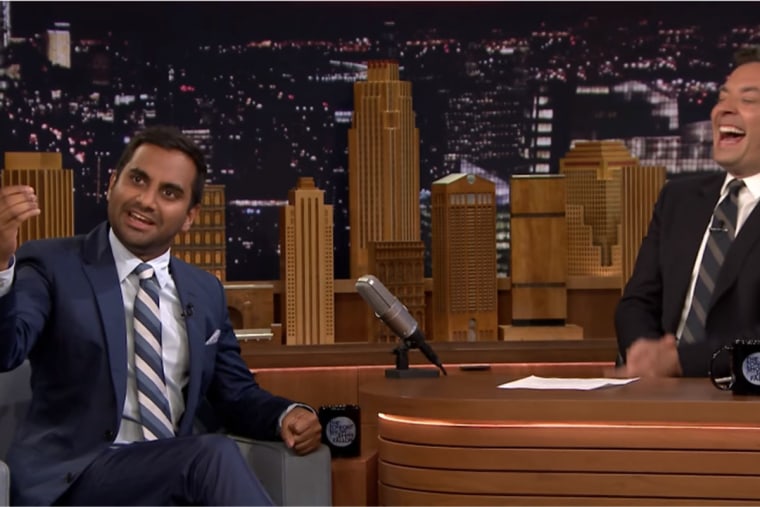 Aziz Ansari discusses the Khizr Khan story with Jimmy Fallon on the Tonight Show.