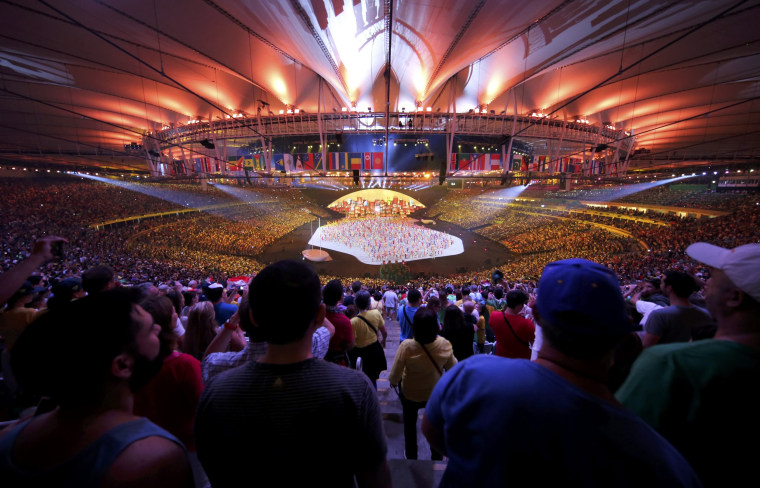 Image: 2016 Rio Olympics - Opening Ceremony