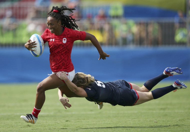 Image: Rugby - Women's Pool C Canada v Britain