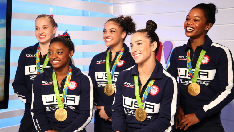 US women's gymnastics team wins gold in Rio