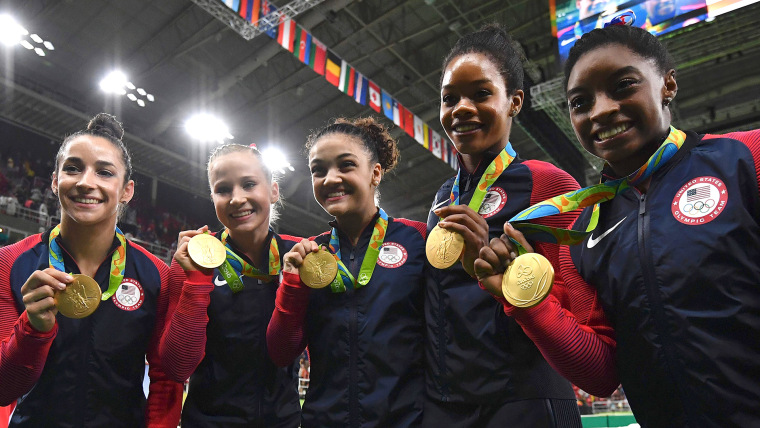 US women's gymnastics team wins gold in RIO