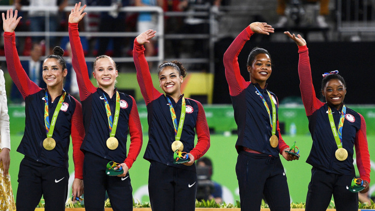 US women's gymnastics team wins gold in RIO